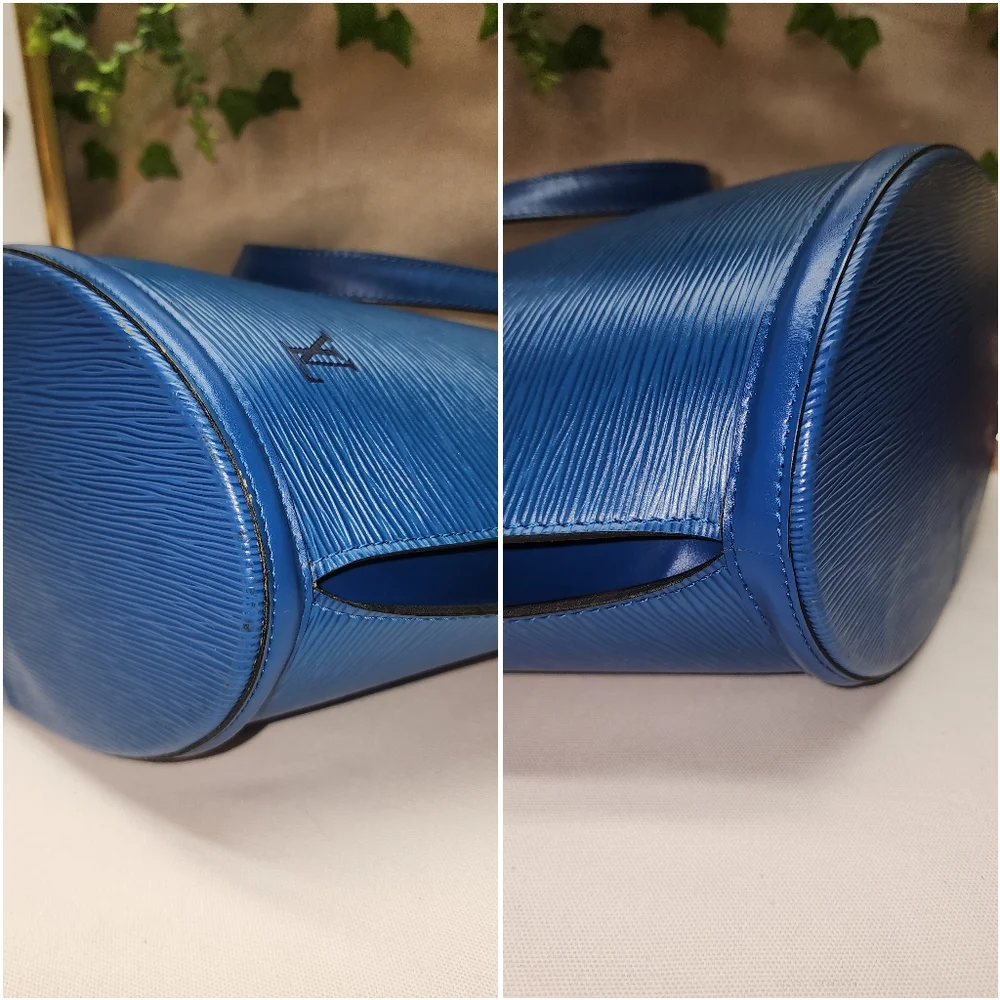 Authentic Louis Vuitton Epi Saint Jacques GM In Toledo W/ Dust Bag
